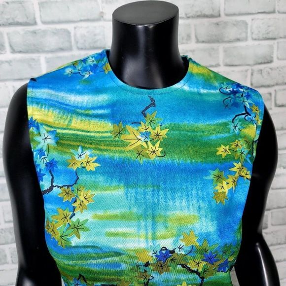 Vintage 70s‎ Suits Galore Womens S/M Polyester Jacket & Tank Set Leisure Suit - Picture 4 of 15